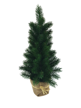 künstlicher Weihnachtsbaum im Topf 48cm